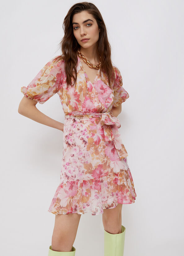 Šaty s kvetovaným vzorom liu jo