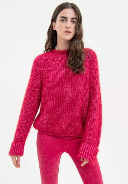 Ružový sveter FRACOMINA 