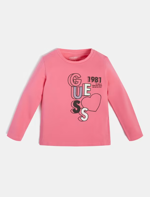Detské trièko Guess ružové