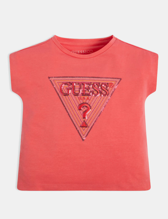 Detské tričko s logom trojuholníka