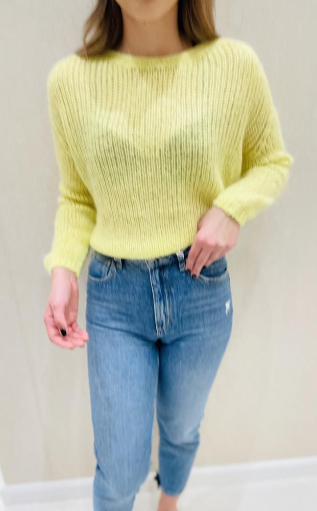 Fracomina žltý sveter