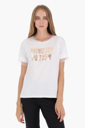 Biele tri�ko Imperial s n�pisom