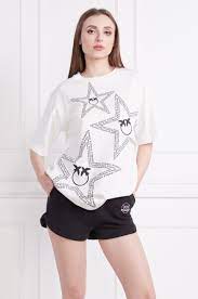 Oversize triko Pinko s logom