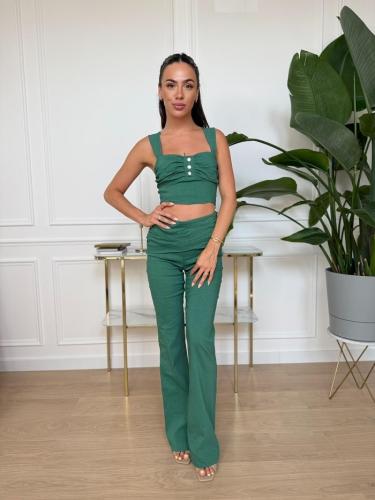 PINKO NOHAVICE GREEN