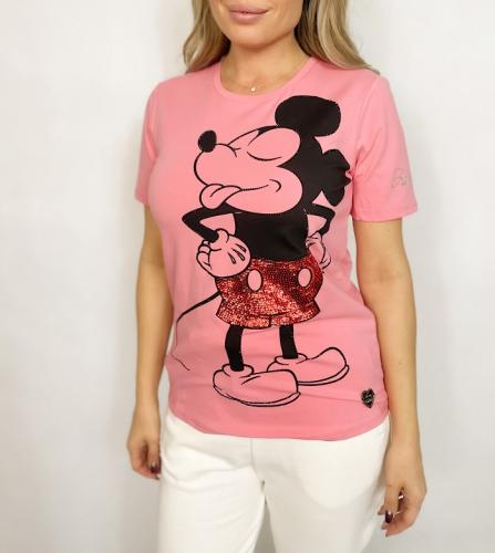 Ružové Disney tričko Fracomina