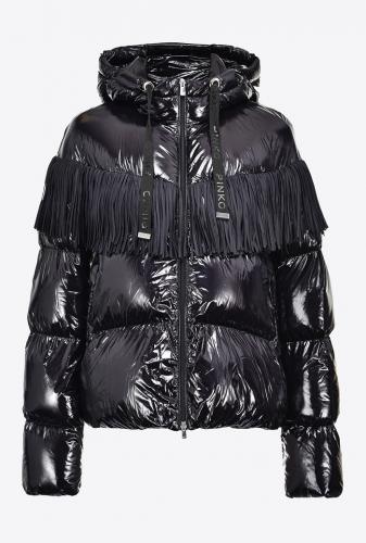 Pre��van� bunda so strapcami Pinko