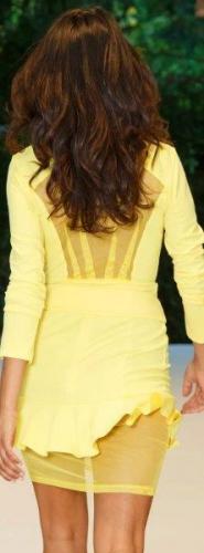 Žltá sukňa Met