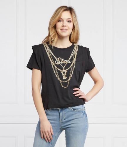 LIU JO �ierne tri�ko