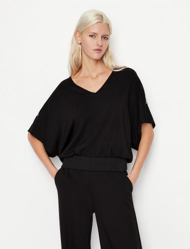 Top Armani Exchange �ierny