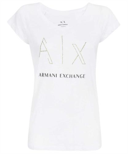 Biele tri�ko Armani Exchange