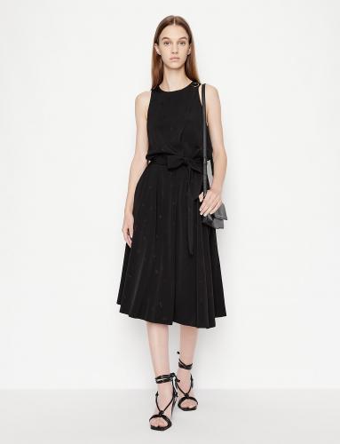 Čierne šaty Armani Exchange