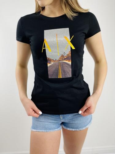 Tri�ko Armani Exchange s potla�ou