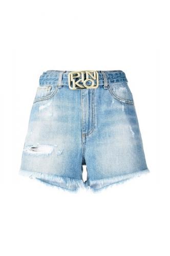 Pinko d�mske riflov� kra�asy s opaskom