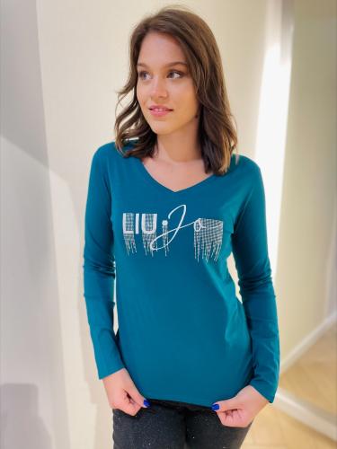 LIU JO Tyrkysov� tri�ko