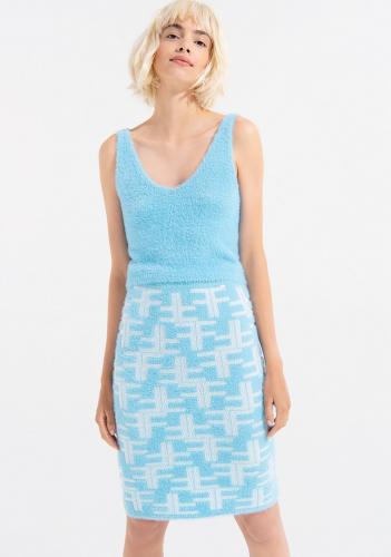 Modr� top Fracomina