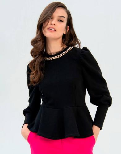 Mikina s retiazkou Fracomina