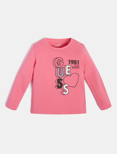 Detské tričko Guess ružové