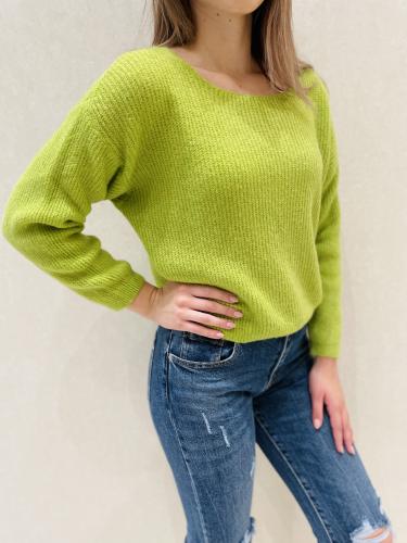 D�MSKY ZELEN� SVETER JOLEEN