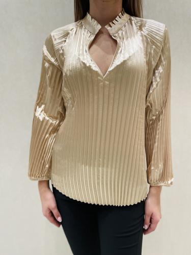 MARYLEY BLUZKA V ZLATEJ FARBE