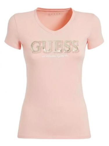 Tričko s nápisom Guess
