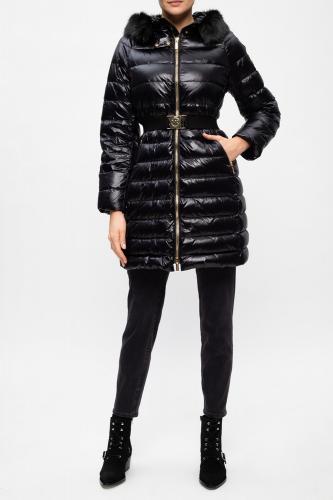 �ierna Michael Kors zimn� bunda s opaskom