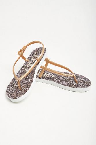 Zlaté sandále Liu Jo