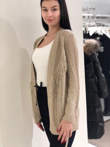 Kardig�n Liu Jo v jemnej zlatej farbe