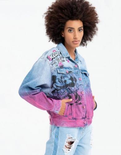 Fracomina D�mska riflov� bunda z ob��benej Disney kolekcie