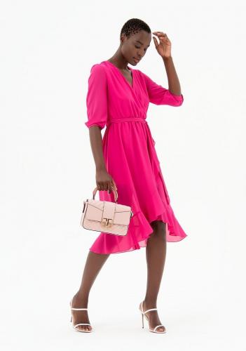 Fracomina �aty vo v�raznej ru�ovej