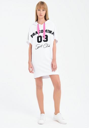 Fracomina biele mikinov� �aty