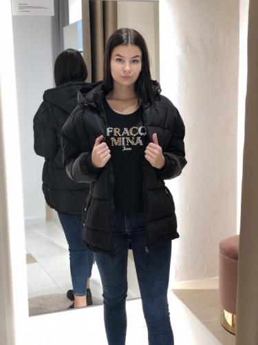 Zimn� bunda Fracomina �ierna