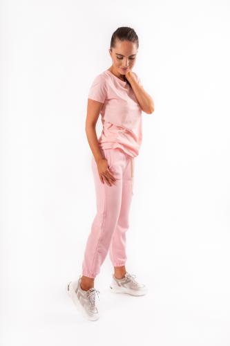 Ru�ov� tri�ko s kr�tkym ruk�vom Vicolo