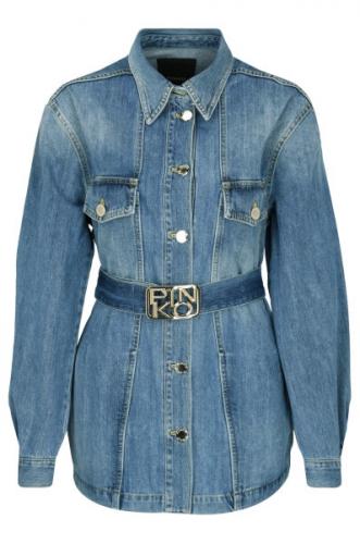 Pinko rif�ov� bunda v klasickom modrom preveden�