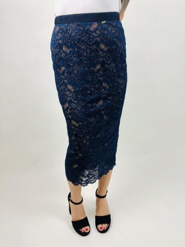 �ipkovan� suk�a Fracomina v modrej farbe