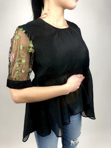 D�mska �ierna bl�zka Silvian Heach