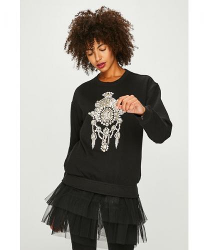 D�mske Silvian Heach �ierne �aty so spodni�kou