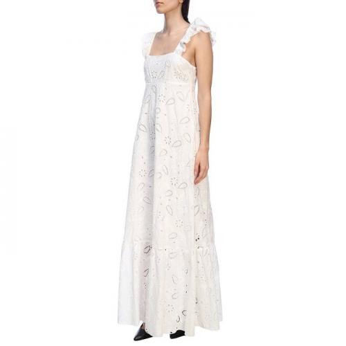 Liu Jo biele madeirové šaty